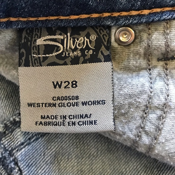 Vintage Y2K Era Silver Jeans The November Short Size 6 Light Wash Cut Off Denim - Picture 4 of 12